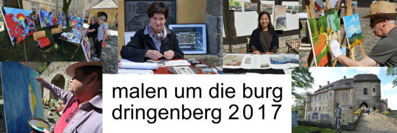 malen um die burg dringenberg 2017 kurzzeitateliers