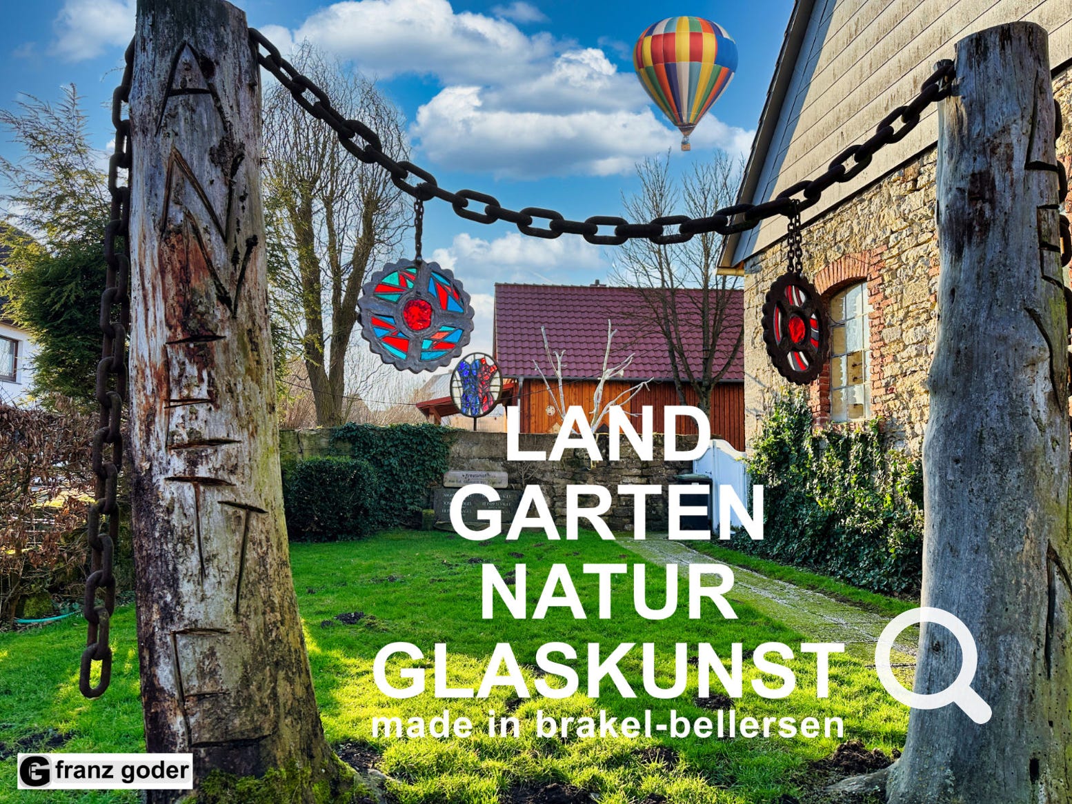 Glaskunst made in Brakel-Bellersen im Einklang mit der Natur Foto Franz Goder