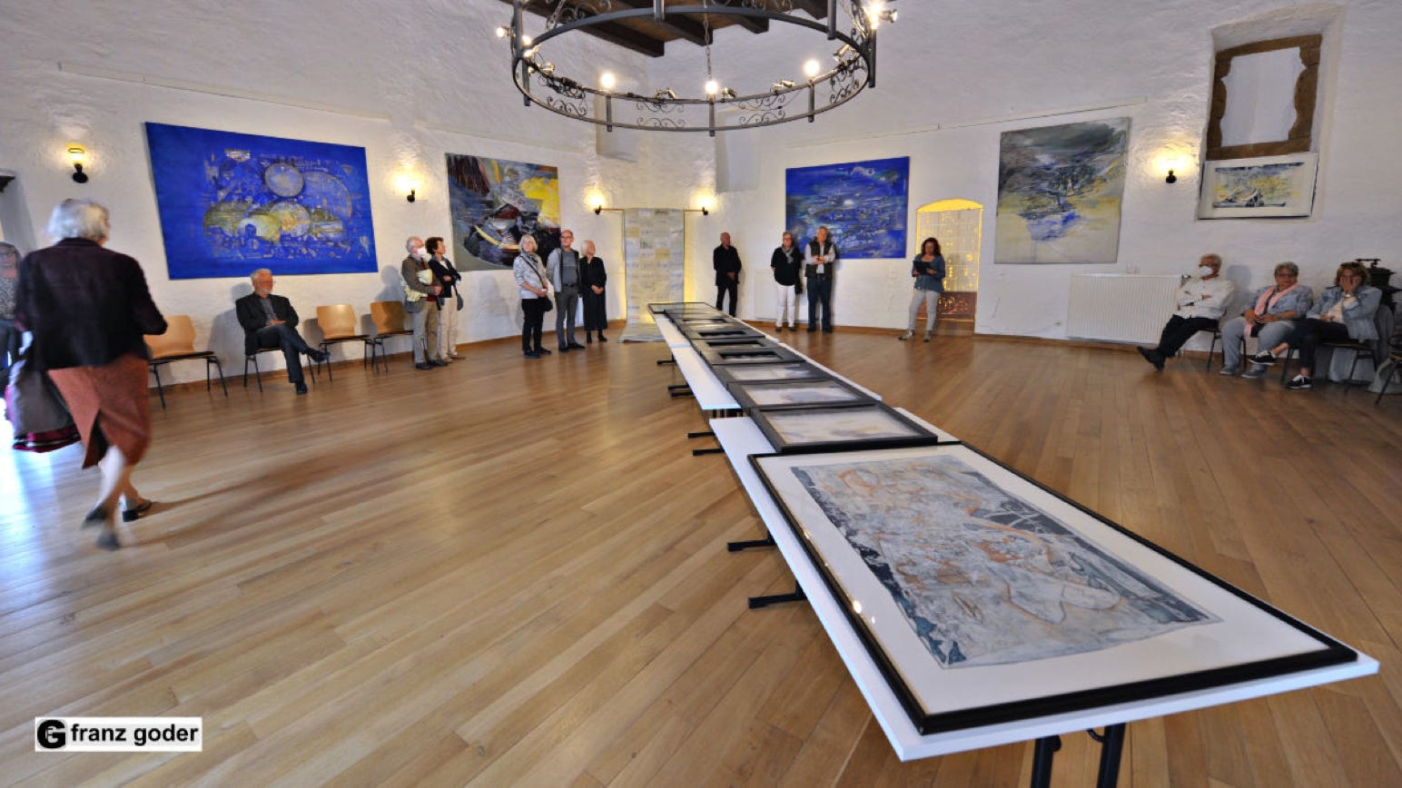 Barbara Beisinghoff - Zeitraum - Ausstellung Burg Dringenberg - Raumdiagonale - Künstlerbücher