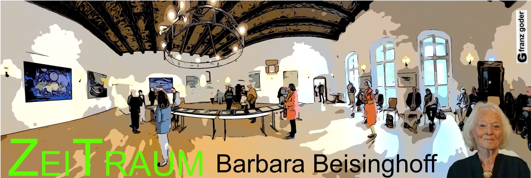 Barbara Beisinghoff - Zeitraum - Ausstellung Burg Dringenberg - Header - Montage