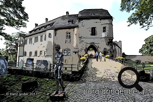 burg dringenberg - ausstellungsort - kunstausstellungen - foto franz goder