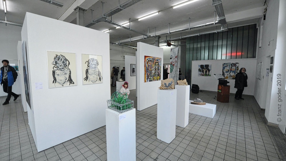 8 Wintersalon 2019 Paderborn Im Raum Fur Kunst Ausstellungseroffnung Vernissage Goders Impressionen Forderung Und Unterstutzung Der Kultur Germany Allemagne