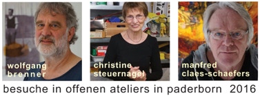 atelierbesuche - besuche in offenen ateliers paderborn 2016